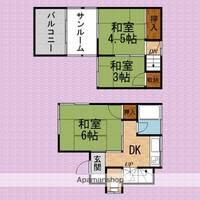 埼玉県ふじみ野市大井武蔵野(一戸建)の賃貸物件の間取り