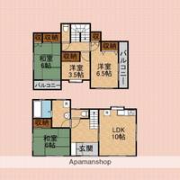 埼玉県富士見市渡戸2丁目(一戸建)の賃貸物件の間取り