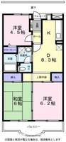物件の間取り画像