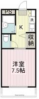 池ノ谷ハイツの間取り