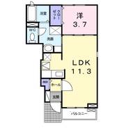 クレメント並木新町の間取り