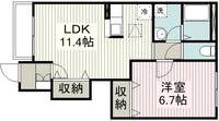 物件の間取り画像