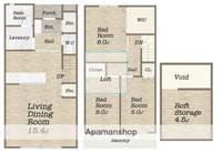 物件の間取り画像