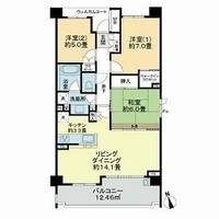 物件の間取り画像