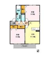 物件の間取り画像