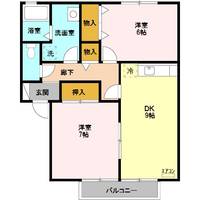 ロイヤルガーデンM A/Bの間取り