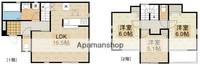 埼玉県川越市豊田町1丁目(一戸建)の賃貸物件の間取り