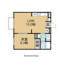 RYU四番館 Aの間取り