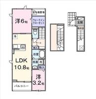 物件の間取り画像