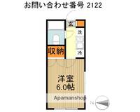埼玉県所沢市大字山口の賃貸アパートの間取り