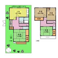 埼玉県所沢市有楽町(一戸建)の賃貸物件の間取り