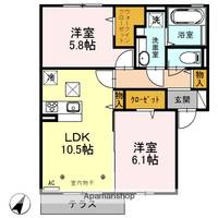 ルヴェデュソレイユの間取り