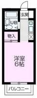 パティオ朝霞305の間取り