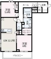 ステラヒルズ403の間取り