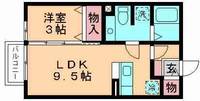 ノーベルパーク 15・16・17の間取り