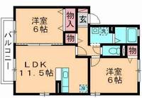 フェニックス EFの間取り