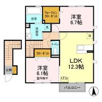 物件の間取り画像