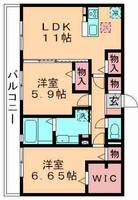 物件の間取り画像