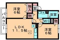 物件の間取り画像