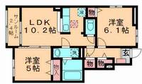 エクセレントあかねの間取り
