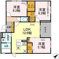 DーAVANTIの間取り