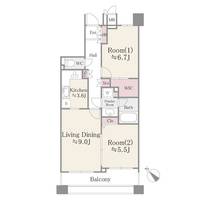 物件の間取り画像