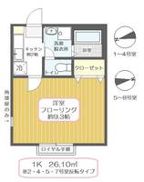 物件の間取り画像