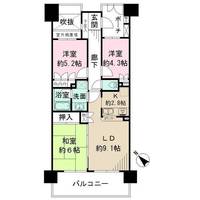 物件の間取り画像