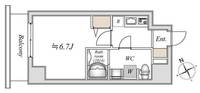 LIME RESIDENCE HIGASHINAKAYAMAの間取り