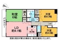 物件の間取り画像