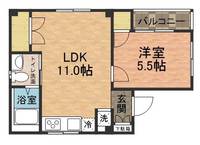 リッチハイツ南行徳Ⅱの間取り