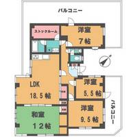サンライズFMファーストマンションの間取り