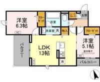 FORTUNAの間取り