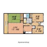 千葉県市川市宮久保5丁目の賃貸マンションの間取り