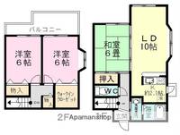 テラスハウスサクマⅢの間取り