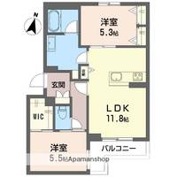 物件の間取り画像