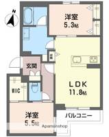 物件の間取り画像