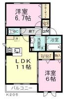 物件の間取り画像