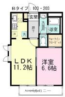 アネックス高根台の間取り