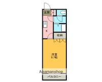 千葉県八千代市大和田新田の賃貸アパートの間取り