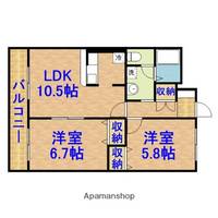 物件の間取り画像