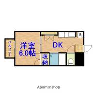 シティ河野106の間取り