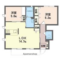 グランドールD101の間取り