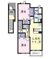 マーベラスヴィラ Ⅱの間取り