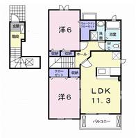 物件の間取り画像