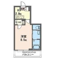クオレール202の間取り