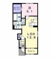 ルーチェ・ソラーレⅡの間取り