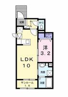 アルーシャ・Sの間取り