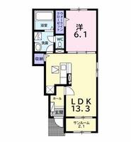 物件の間取り画像