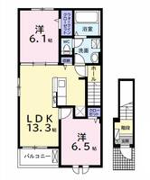 物件の間取り画像